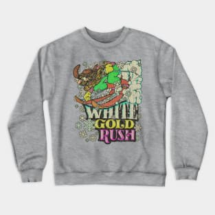 White Gold Rush 1982 Crewneck Sweatshirt